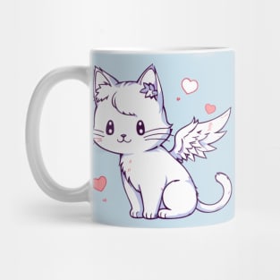 Kitty Angel - Cat Bird Mug